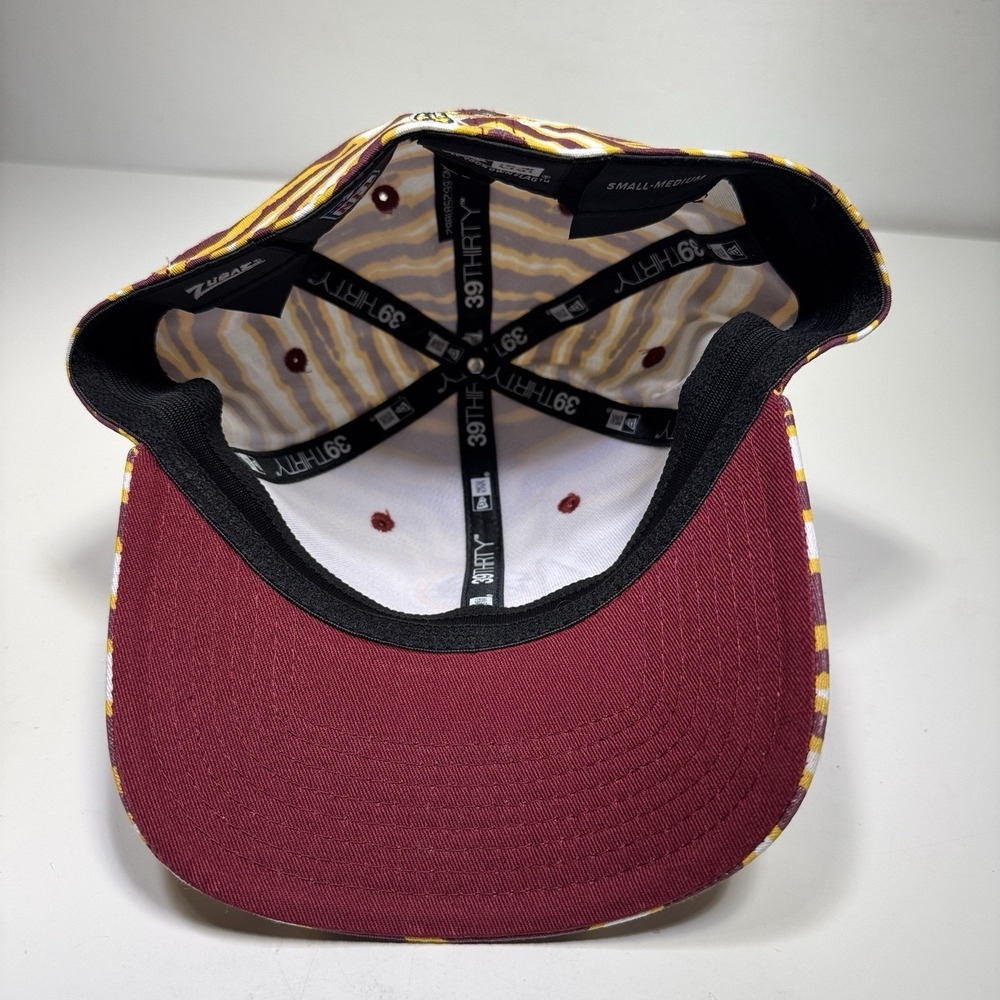 New Era 39Thirty Zubaz Washington Redskins Hat Flex Fit S/M NFL NWOT - Picture 6 of 7